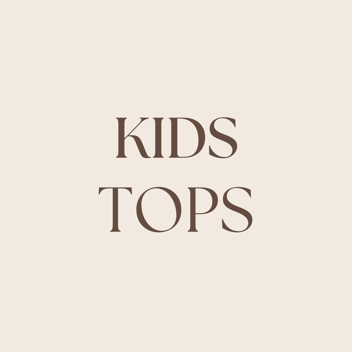 Kid's Tops