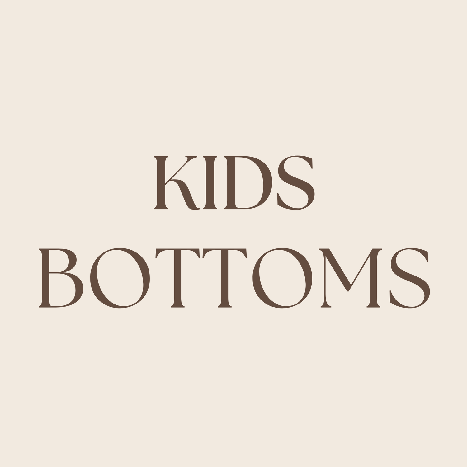 Kid's Bottoms