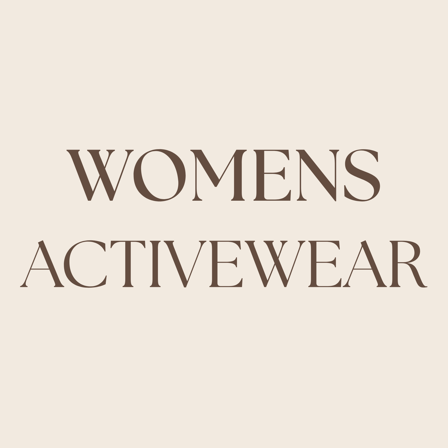 Active Wear