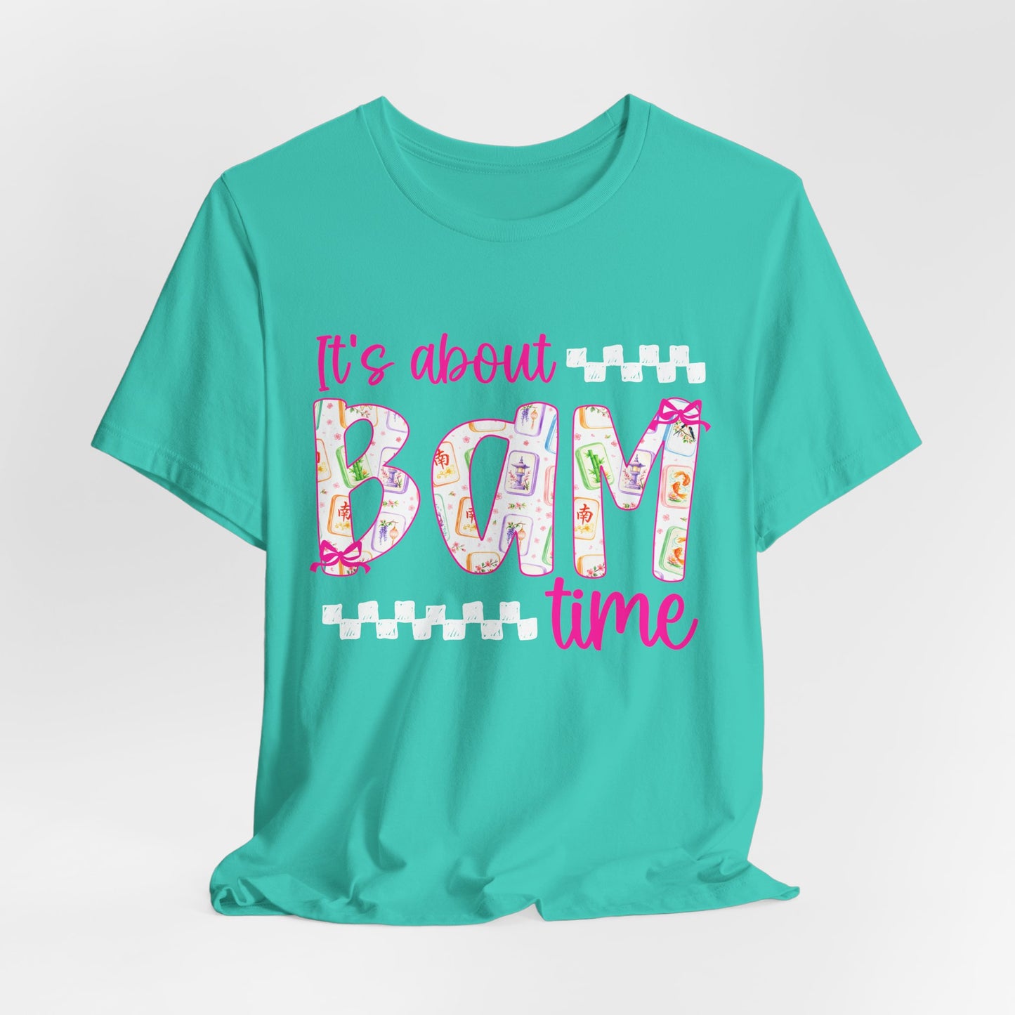 It's About Bam Time Mahjong Graphic Tee