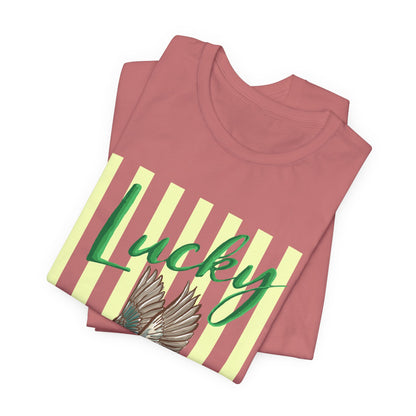 Lucky Mallard Duck Graphic Tee — Casual Nature T-Shirt for Outdoors & St. Patrick’s Day