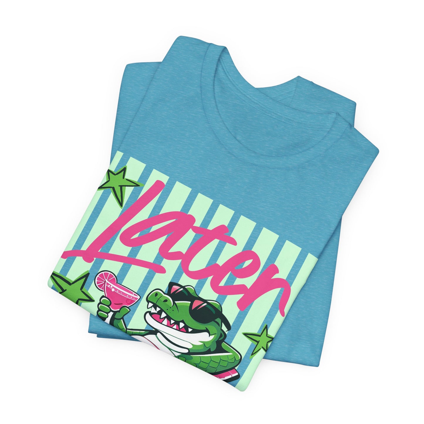Later Alligator T‑Shirt — Retro Lounge Crocodile Tee