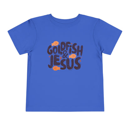 Goldfish & Jesus Toddler Tee — Cute Christian Kids Shirt