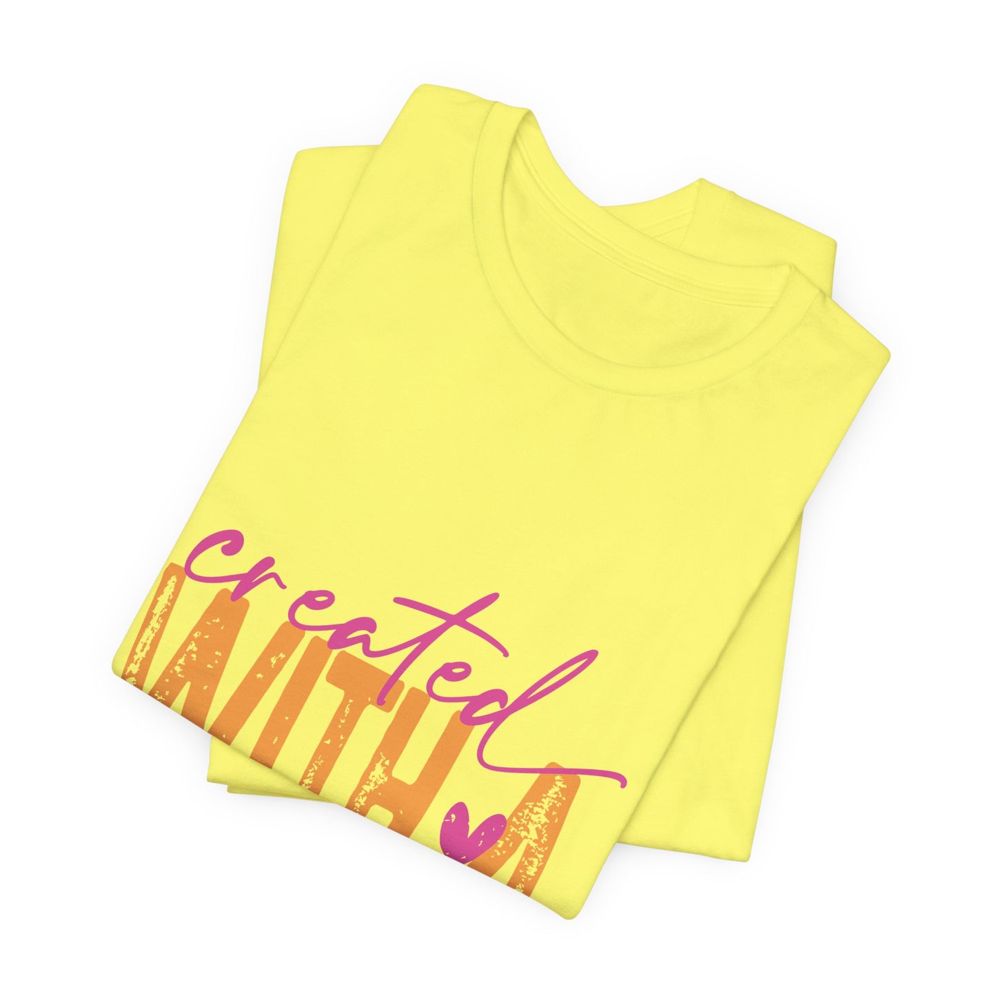 Created With A Purpose Tee — Inspirational Graphic T-Shirt