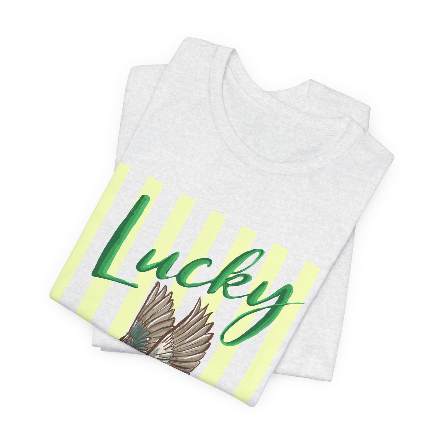 Lucky Mallard Duck Graphic Tee — Casual Nature T-Shirt for Outdoors & St. Patrick’s Day