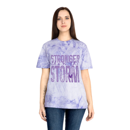 Stronger Than the Storm Tie-Dye Tee