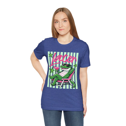 Later Alligator T‑Shirt — Retro Lounge Crocodile Tee