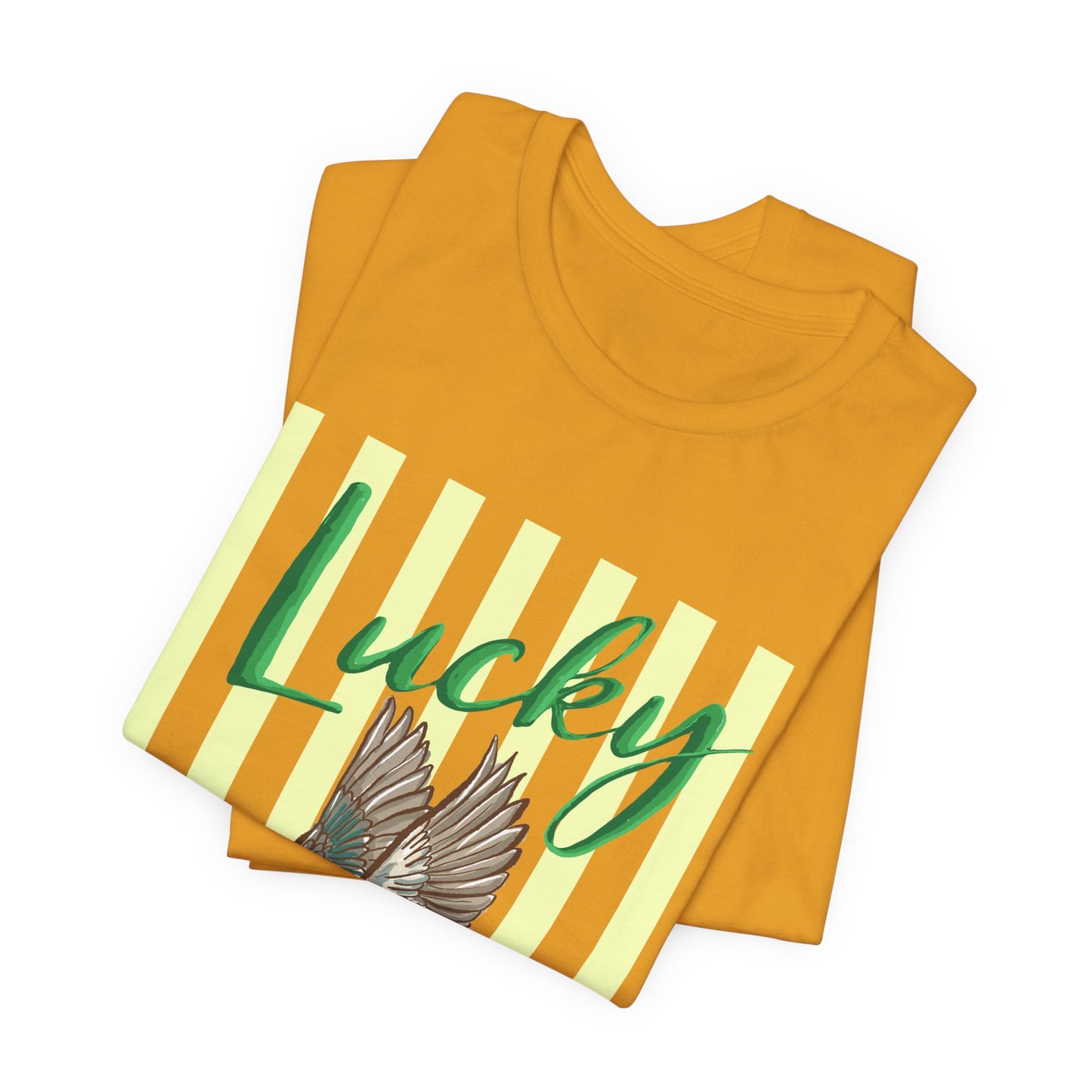 Lucky Mallard Duck Graphic Tee — Casual Nature T-Shirt for Outdoors & St. Patrick’s Day