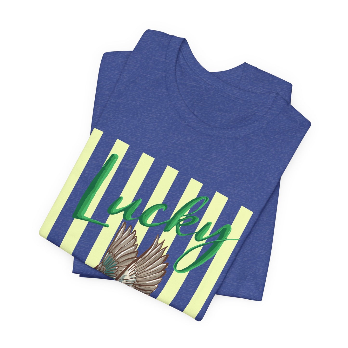 Lucky Mallard Duck Graphic Tee — Casual Nature T-Shirt for Outdoors & St. Patrick’s Day