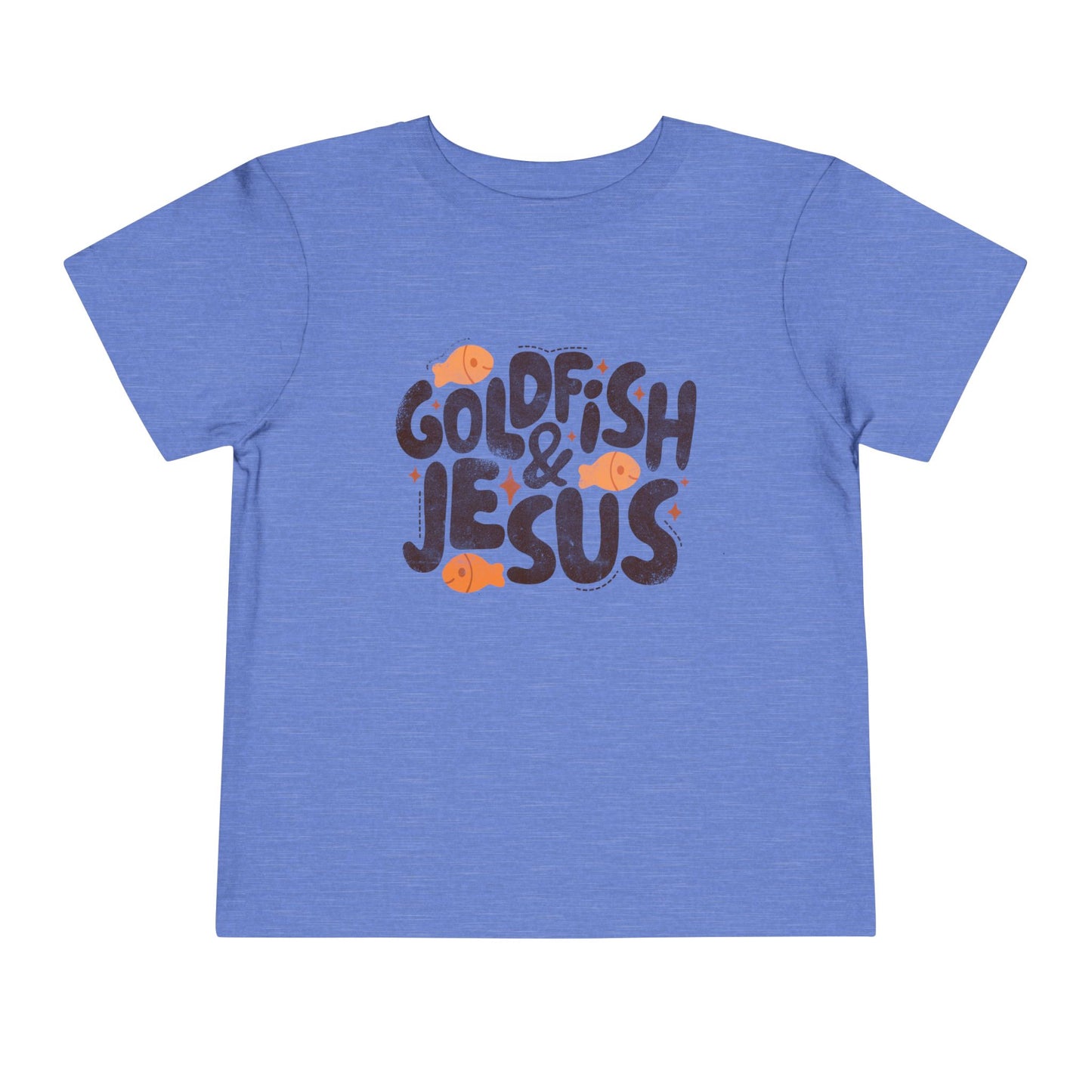 Goldfish & Jesus Toddler Tee — Cute Christian Kids Shirt
