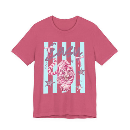 "Easy Tiger" Tee — Retro Pastel Graphic T-Shirt