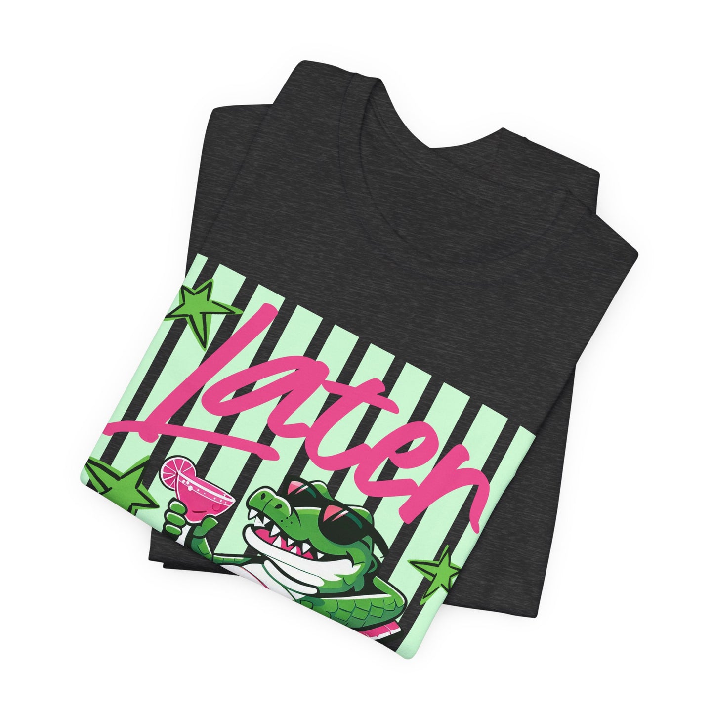 Later Alligator T‑Shirt — Retro Lounge Crocodile Tee