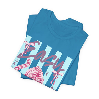 "Easy Tiger" Tee — Retro Pastel Graphic T-Shirt