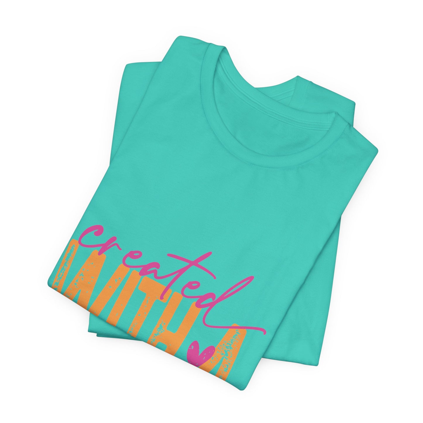 Created With A Purpose Tee — Inspirational Graphic T-Shirt