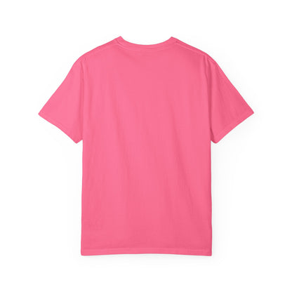 MAMA Colorblock Graphic T‑Shirt — Playful Patterned Lettering Tee