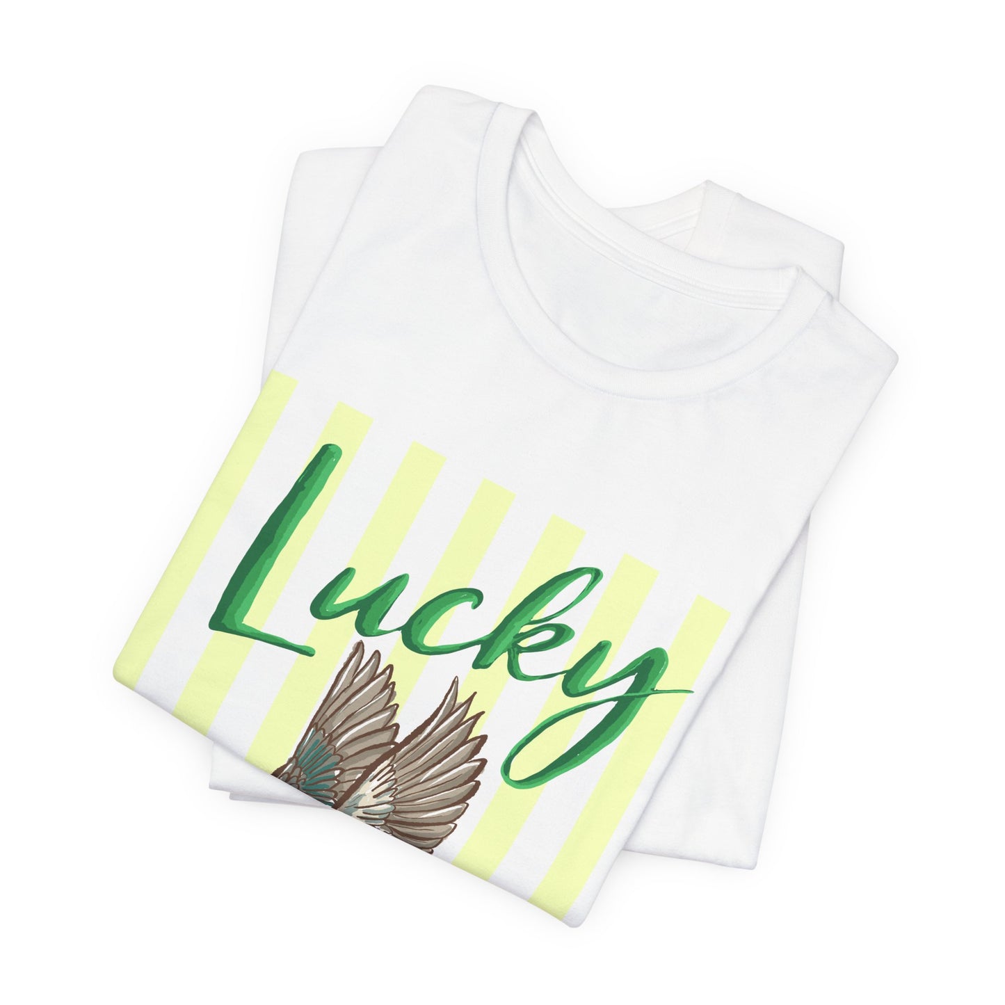 Lucky Mallard Duck Graphic Tee — Casual Nature T-Shirt for Outdoors & St. Patrick’s Day