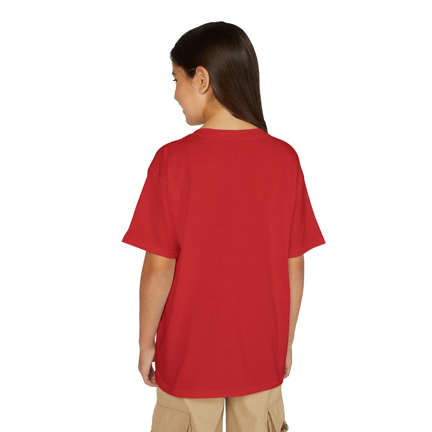 Youth T-Shirt — Red, White & Blue Flying Duck Graphic