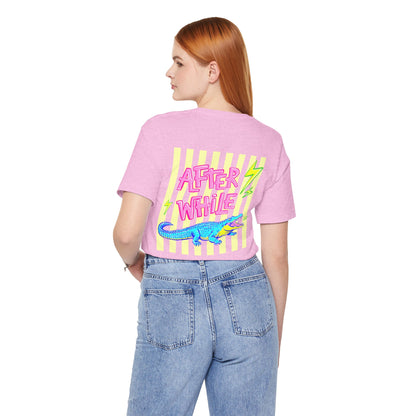 Later Alligator/After While Crocodile Tee — Retro Neon Graphic T-Shirt