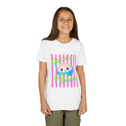 Youth Tee - "You're a Glitter Dumpling" Cute Squishy Dumpling Graphic T-Shirt