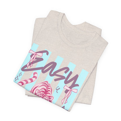 "Easy Tiger" Tee — Retro Pastel Graphic T-Shirt