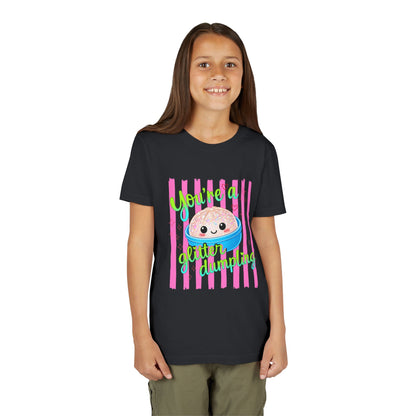 Youth Tee - "You're a Glitter Dumpling" Cute Squishy Dumpling Graphic T-Shirt