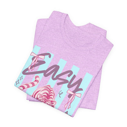 "Easy Tiger" Tee — Retro Pastel Graphic T-Shirt