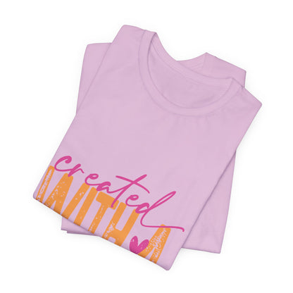 Created With A Purpose Tee — Inspirational Graphic T-Shirt
