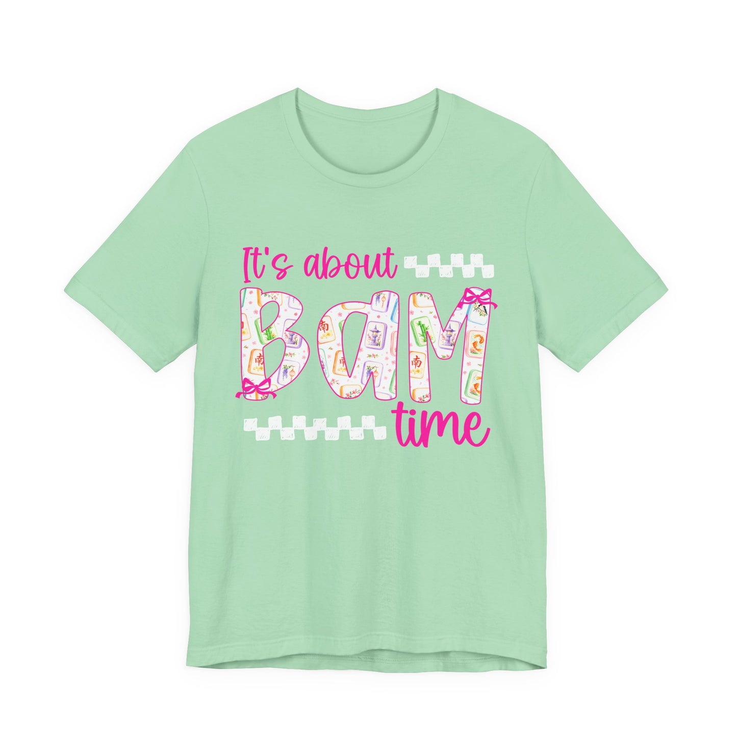 It's About Bam Time Mahjong Graphic Tee