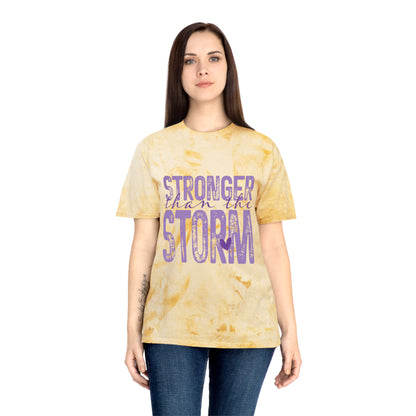 Stronger Than the Storm Tie-Dye Tee