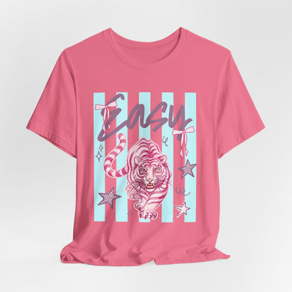 "Easy Tiger" Tee — Retro Pastel Graphic T-Shirt