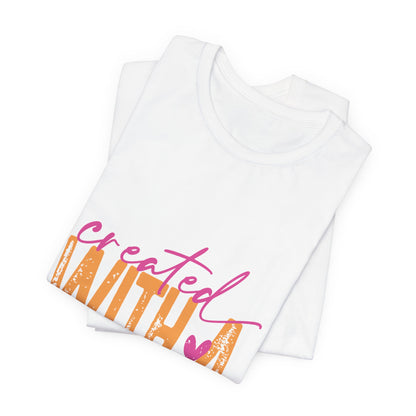 Created With A Purpose Tee — Inspirational Graphic T-Shirt
