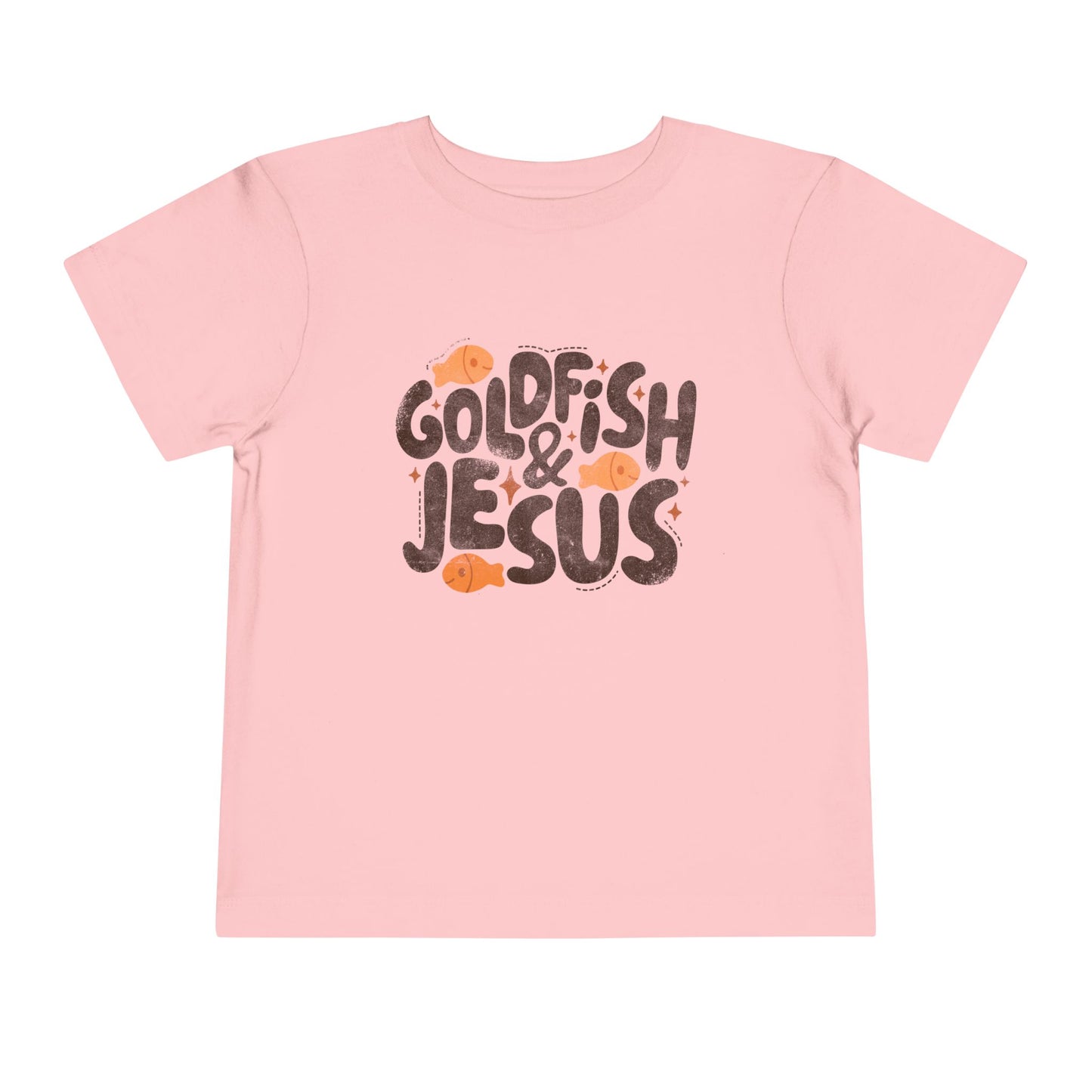 Goldfish & Jesus Toddler Tee — Cute Christian Kids Shirt