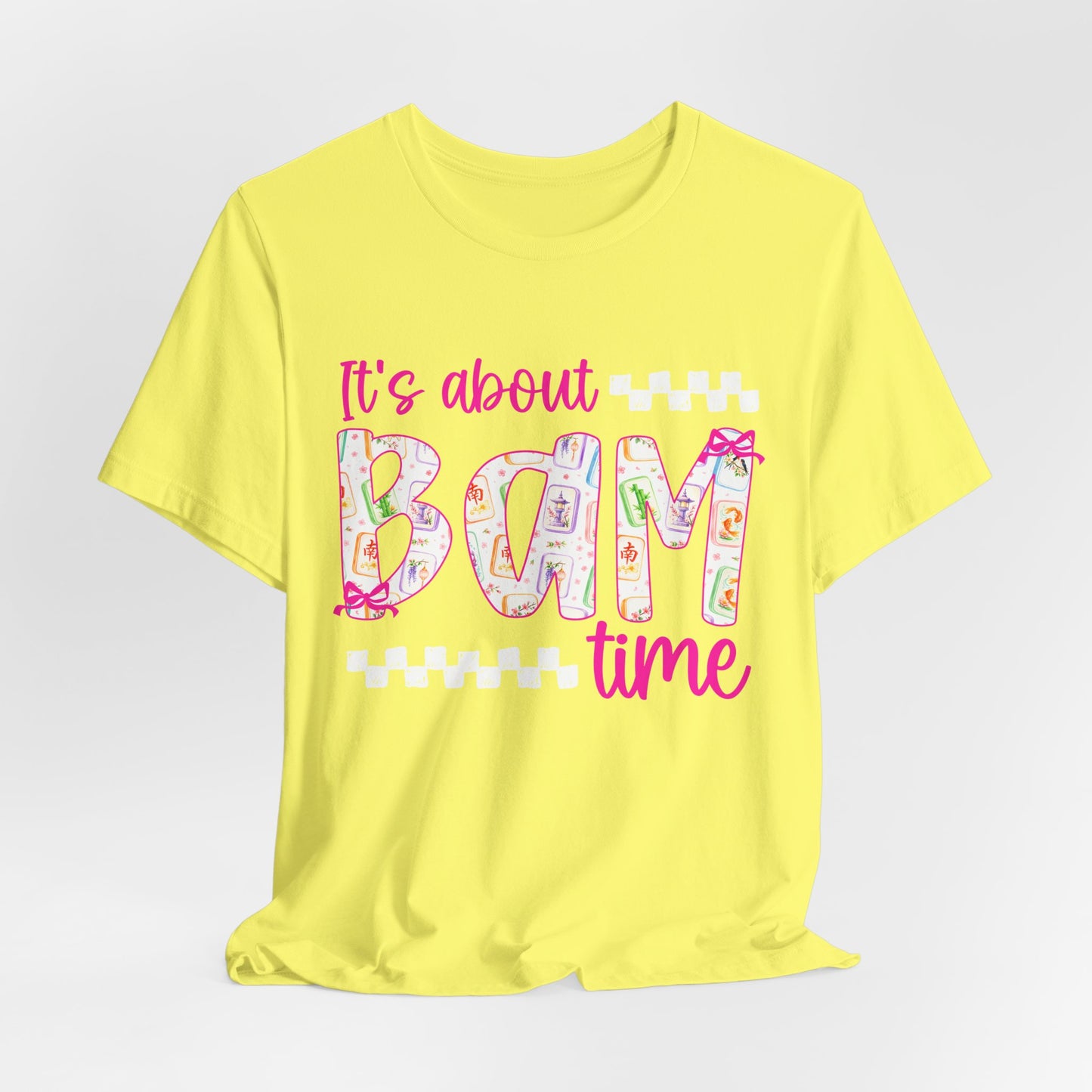 It's About Bam Time Mahjong Graphic Tee