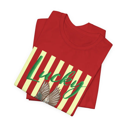 Lucky Mallard Duck Graphic Tee — Casual Nature T-Shirt for Outdoors & St. Patrick’s Day
