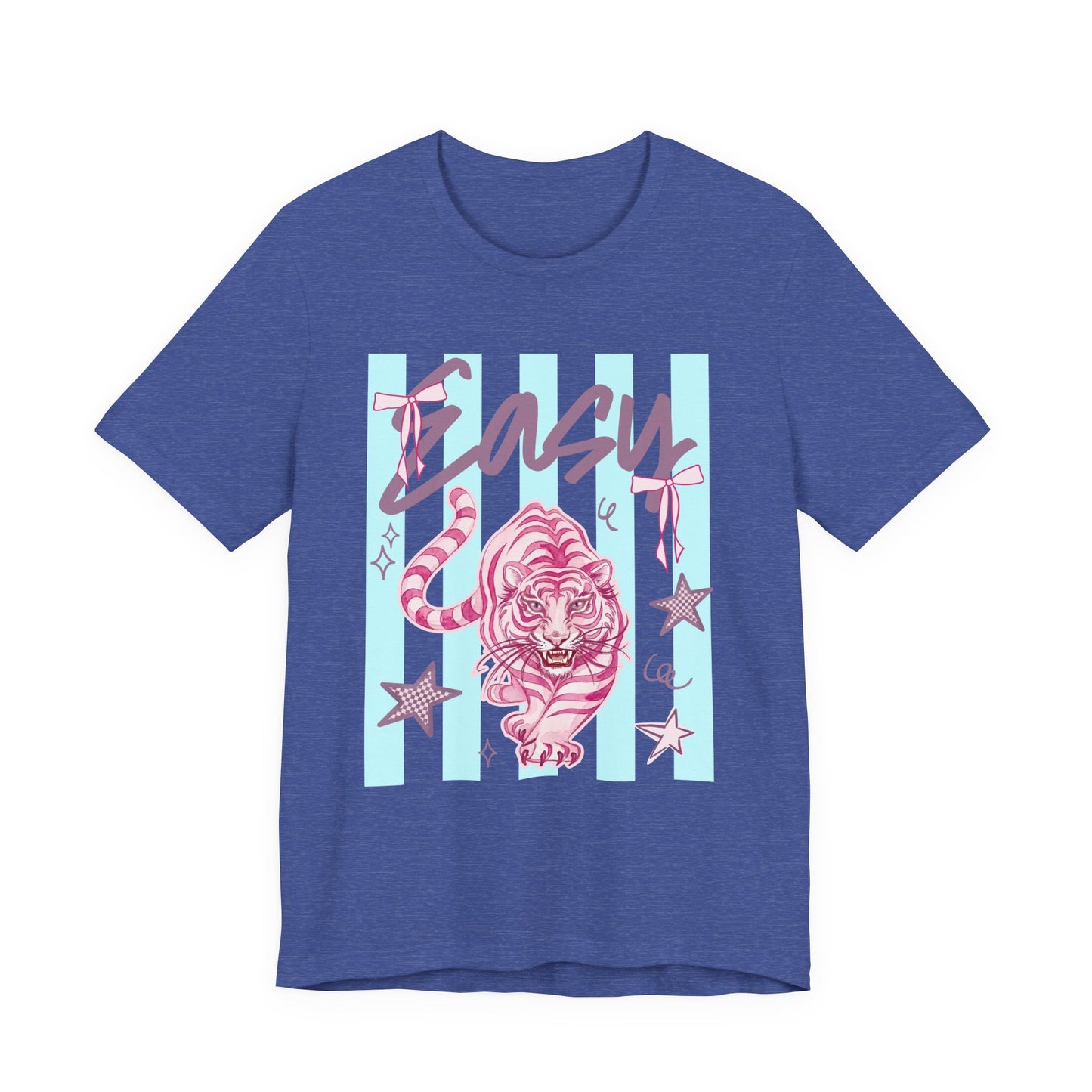 "Easy Tiger" Tee — Retro Pastel Graphic T-Shirt