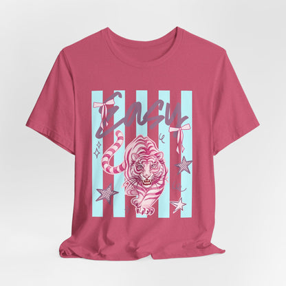 "Easy Tiger" Tee — Retro Pastel Graphic T-Shirt