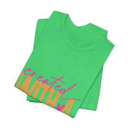 Created With A Purpose Tee — Inspirational Graphic T-Shirt